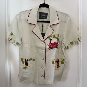 NWT 'Just a Pinch' Cabana ~ Crop Cut